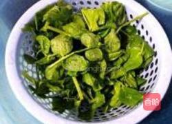 豌豆苗烩豆腐的做法图解4