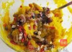 五彩奶香南瓜蛋糕的做法图解5