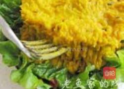 五彩奶香南瓜蛋糕的做法图解7