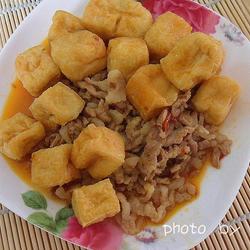 肉末豆腐泡的做法[图]