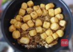 肉末豆腐泡的做法图解6