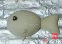 卡通鱼面包的做法图解7