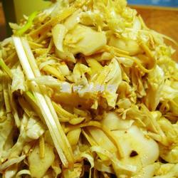 白菜心拌豆皮的做法[图]