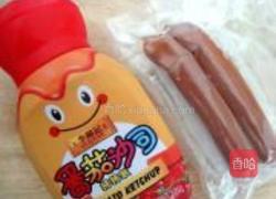 番茄沙司香肠仔的做法图解1