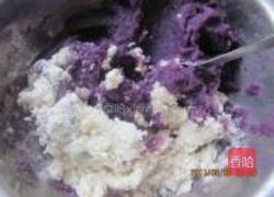 紫薯饼的做法图解4