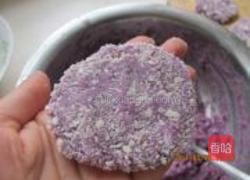 紫薯饼的做法图解5