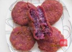 紫薯饼的做法图解9