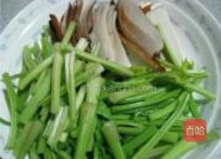香芹炒香干的做法图解1