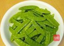 鱿鱼干炒荷兰豆的做法图解3