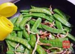 鱿鱼干炒荷兰豆的做法图解7