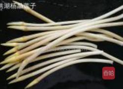 清炒藕簪的做法图解1