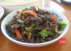 青椒榨菜炒牛肉的做法图解6