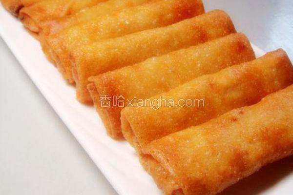 鸡丝春卷