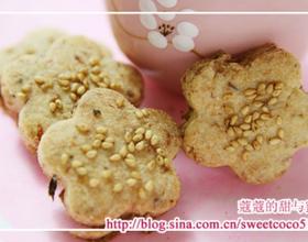 芝麻肉松饼干[图]