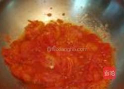 番茄里脊肉焖饭的做法图解2