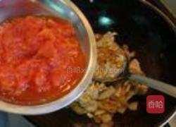 番茄里脊肉焖饭的做法图解9