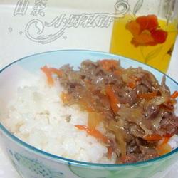 吉野家招牌牛肉饭的做法[图]