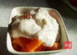 木瓜大果粒酸奶的做法图解4