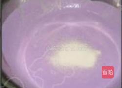 紫薯培根煎饼的做法图解2