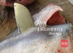 花鲢鱼片豌豆尖汤的做法图解2