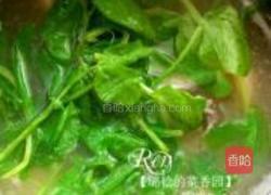 花鲢鱼片豌豆尖汤的做法图解9