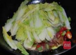 干锅娃娃菜的做法图解4