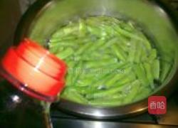 四季豆炒肉片的做法图解6