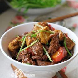 油豆腐泡烧牛肉的做法[图]