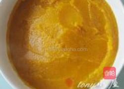 南瓜红豆沙面饼的做法图解2