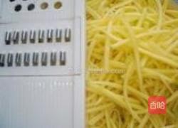 南瓜丝炒虾米的做法图解1