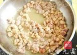 肉丁炒饭的做法图解2