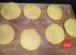 奶香芝麻南瓜饼的做法图解7