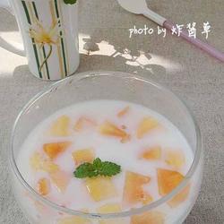 木瓜椰汁西米露的做法[图]