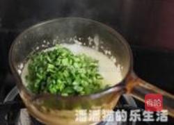 骨汤菠菜粥的做法图解8