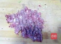 青豆牛肉末的做法图解1