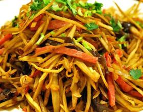 爆炒牛蒡丝[图]