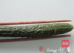 蓑衣凉拌黄瓜的做法图解2