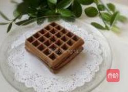 可可华夫饼的做法图解9