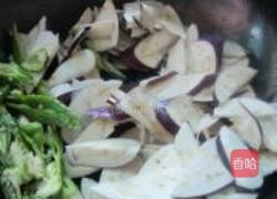 青炒茄子的做法图解4