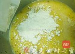 午餐肉芝士咸蛋糕的做法图解3