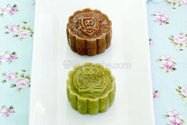 冰皮蔓越莓月饼