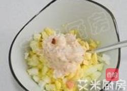 金枪鱼芝士饭团的做法图解6