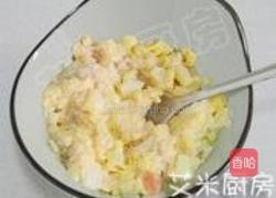 金枪鱼芝士饭团的做法图解7