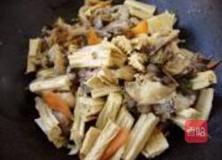 腐竹烧鲜蘑的做法图解7