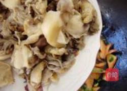 腐竹烧鲜蘑的做法图解4