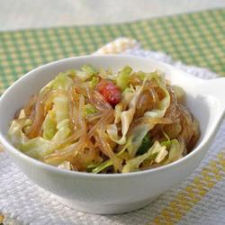 苞菜炒粉丝的做法[图]