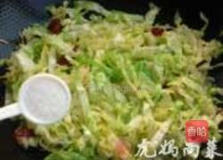 苞菜炒粉丝的做法图解7