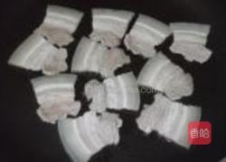 白肉炒豆角的做法图解5