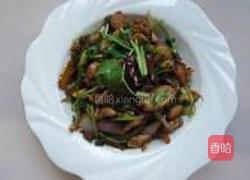 香菜鸡丁的做法图解12