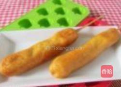 竹签玉米热狗的做法图解12